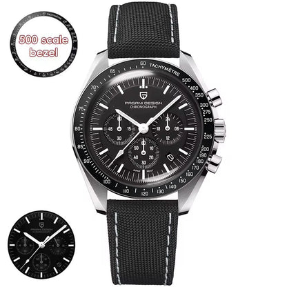 2026 New PAGANI DESIGN Mens Watches Quartz Speed Sports Chronograph Watch For Men Waterproof Luminous AR Sapphire Man Gift Clock