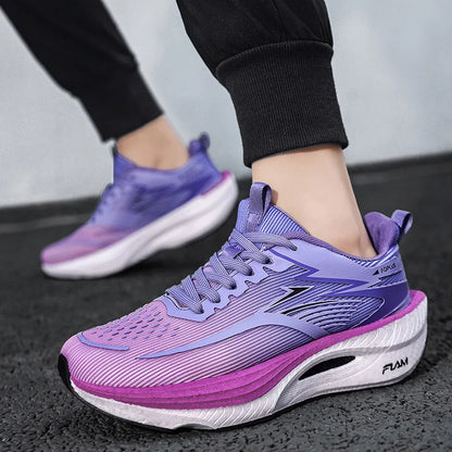 Zapatillas de running modernas para hombre y mujer, calzado deportivo casual cómodo y transpirable, zapatillas juveniles para deportes al aire libre y caminar