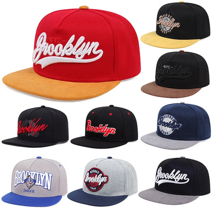 Herrenmode-Mützen mit Buchstabenstickerei, Snapback-Caps, Unisex-Sonnenhüte, verstellbare Hip-Hop-Mützen, Damen-Baseballmützen, Cowboyhüte