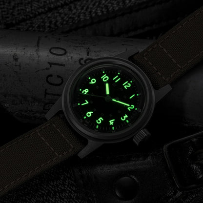 THORN Retro Military Watch 36mm Watch Made of NH35A Movement SHY-043 Sport Watch Unisex Men's and Women's Luxury