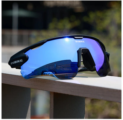 INBIKE 2025 MTB Cycling Sunglasses Polarized UV Protection for Road Biking Mountain Bike Running Hiking Outdoor Sports Glasses