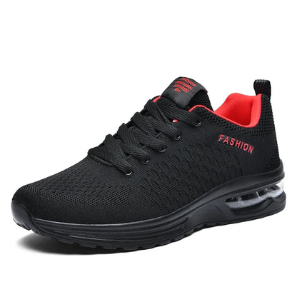 Men's Running Shoes Outdoor Sports Casual Mesh Tennis Shoes Lace-Up Lightweight Gym Jogging Shoes for Men 2024 New Male Sneakers