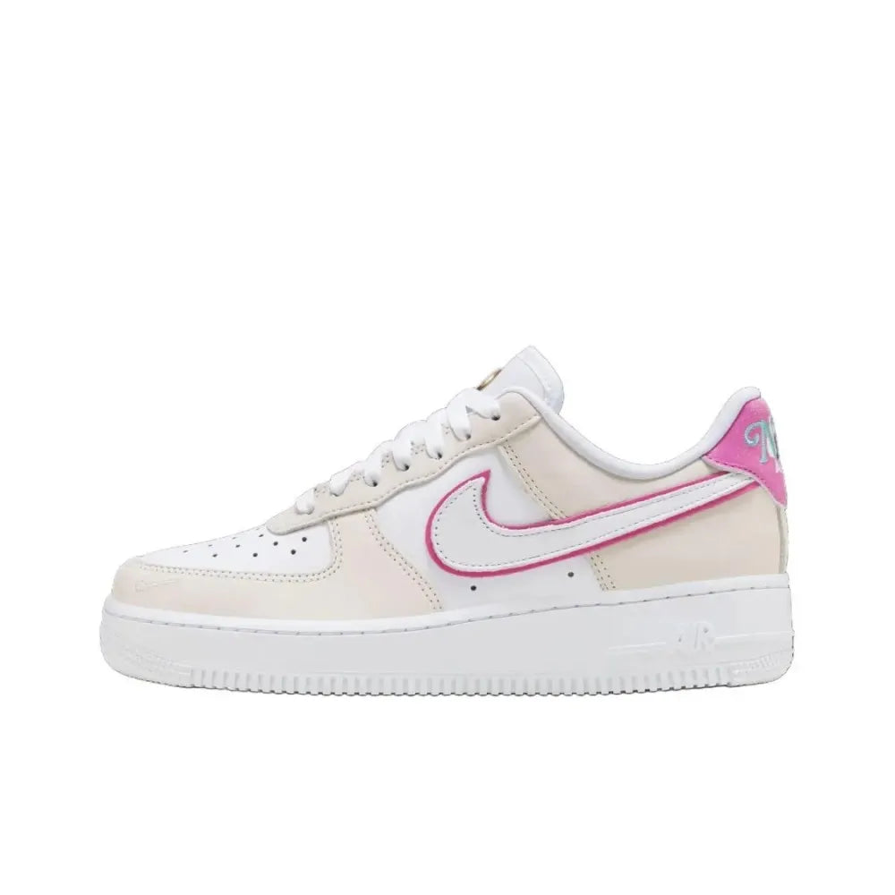Nike Air Force 1 07 Leather Stylish and Versatile, Comfortable and Durable Low-Top Skate Shoes for Men and Women FV3654-111