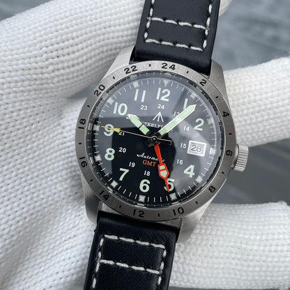 Relógio de pulso mecânico STEELFLIER Official SF792 GMT, movimento NH34, luminescência Super BGW9 C3, resistente à água até 200M, relógio de mergulho de luxo para homem
