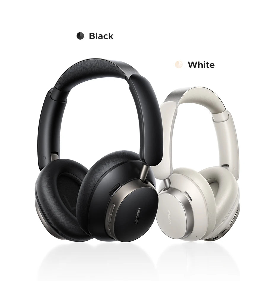 Auriculares inalámbricos UGREEN Studio Pro con ANC de 48dB – Auriculares circumaurales Bluetooth 6.0 Hi-Res LDAC con 120H de autonomía