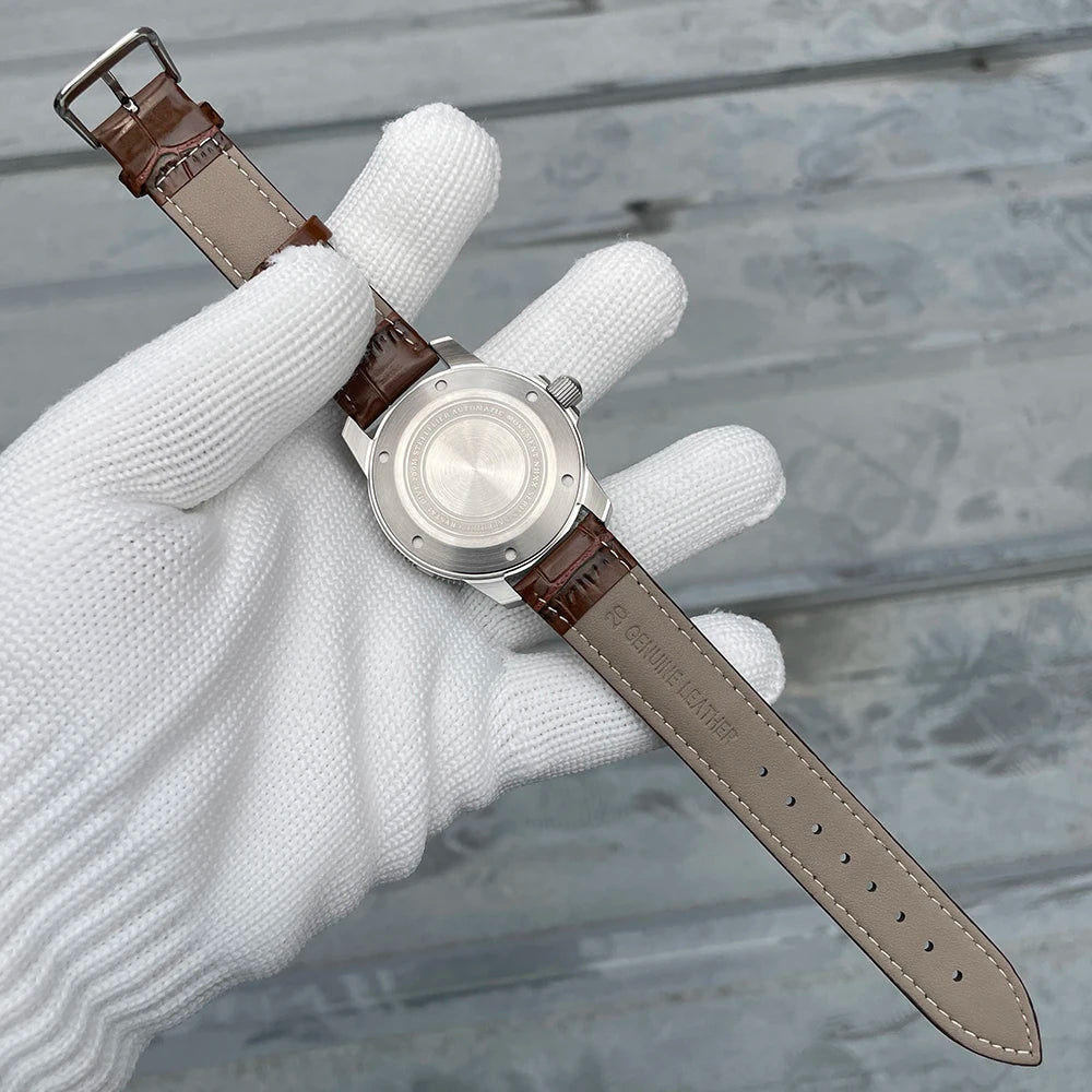 STEELFLIER Official SF783 NH35 Automatic Mechanical Watches Ceramic Bezel Super Luminous 20Bar Waterproof Luxury Dive Watch Men