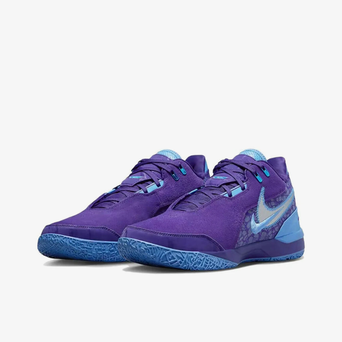 Nike Official Authentic New Men's Mid-top Durable Patchwork Basketball Shoes FJ1566-500