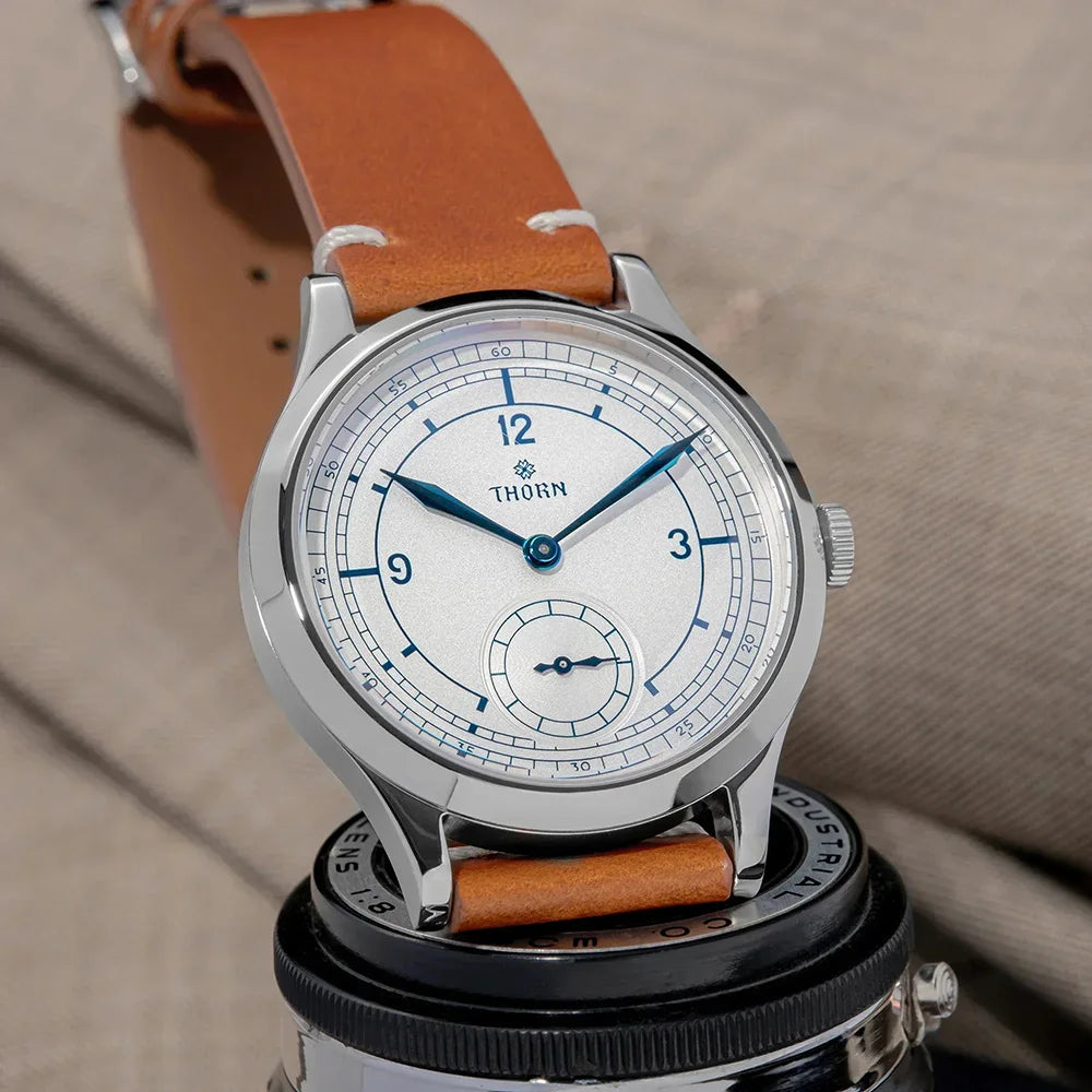 Thorn T001 Quartz Watch Fashion Sapphire Waterproof Grilled Men Watch VD78 Movement 316L Stainless Steel Business Luxury Watch