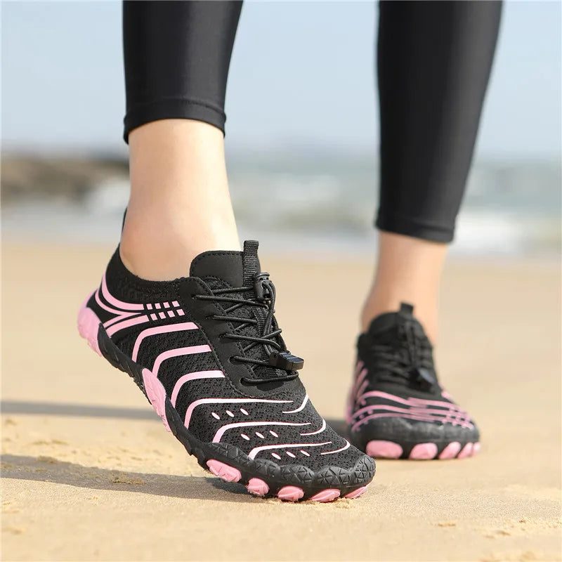 Barefoot Beach Aqua Shoes for Men Women Quick Dry Summer Water Shoes Outdoor Wading Sneakers Light Water Sports Shoes