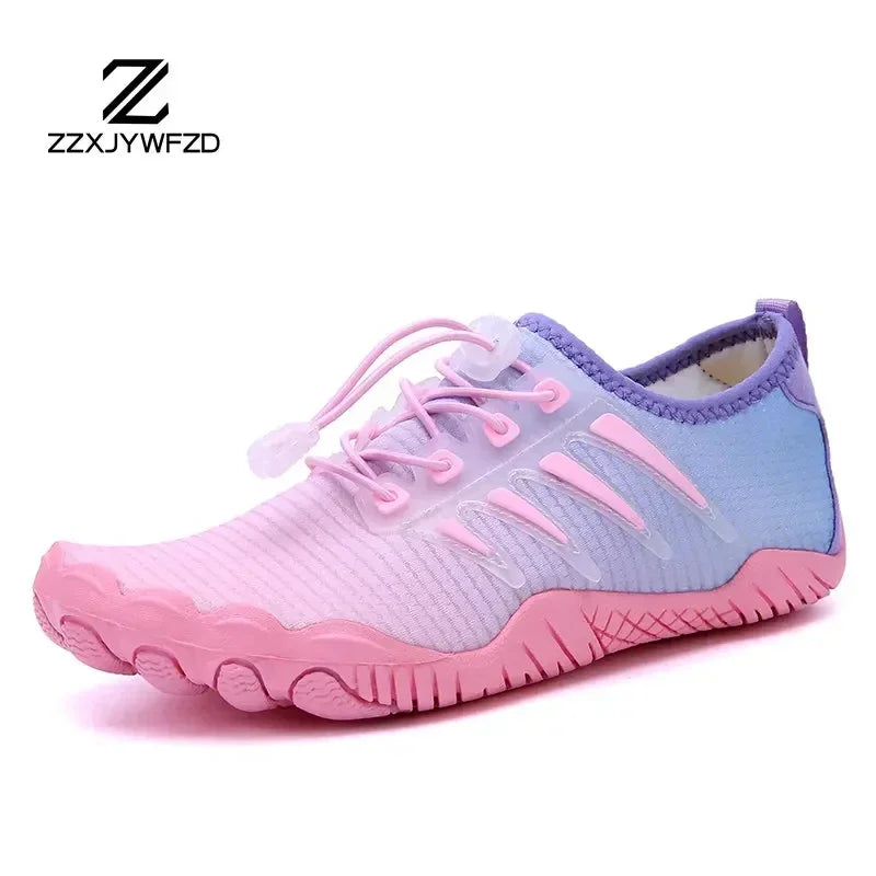 Zapatos acuáticos unisex de secado rápido con drenaje para vadeo, playa, deportes acuáticos, natación, yoga, buceo, surf y uso barefoot