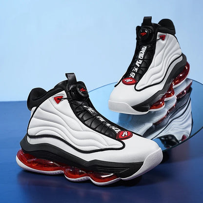 Men's Basketball Shoes Breathable Cushioning Non-Slip Running Gym Training Athletic Sneakers for Women