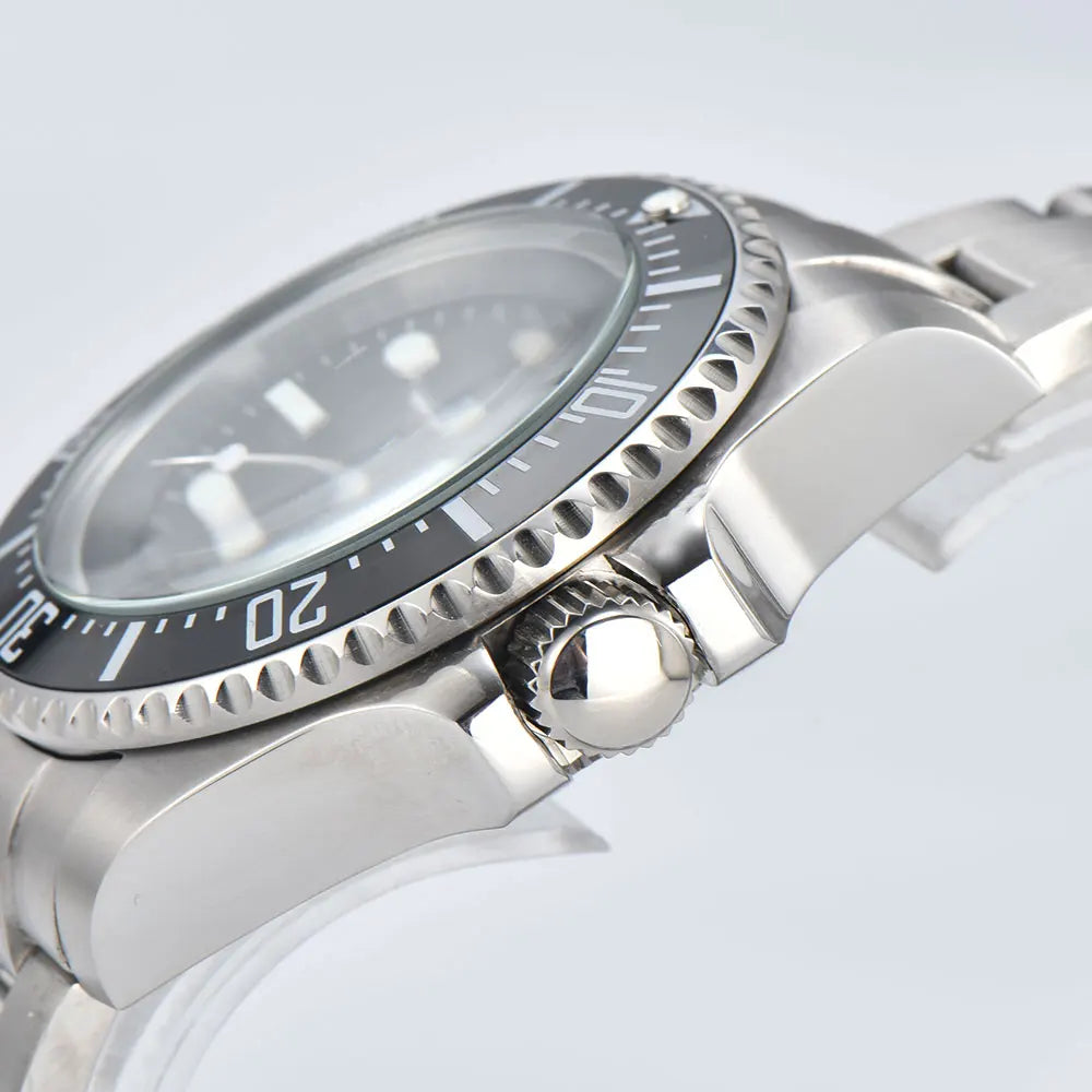 44mm High-end Men's Watch NH35 Mechanical Watch Automatic Movement Watch Sapphire Glass Stainless Steel Waterproof Watch