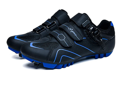 Mountain Bike Shoes Men's Cycling Shoes Quick Ratchet Buckle Compatible with SPD System Pedal for Indoor Outdoor Women MTB Shoes