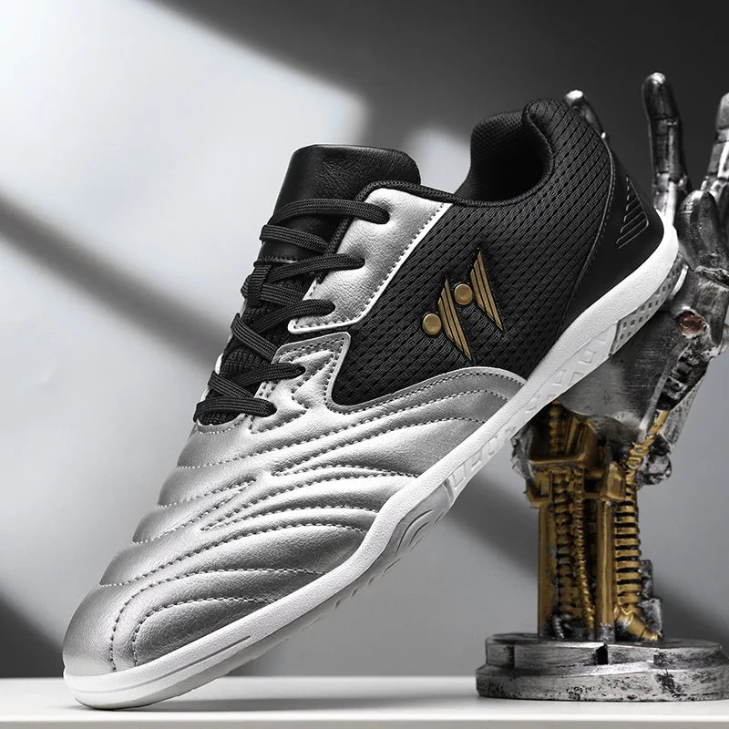 New Men's Football Boots High-top Sneakers Match Soccer Shoes Grass Non-Slip High-quality Futsal Indoor Hot-selling Outdoor