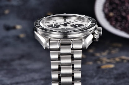 PAGANI DESIGN 2026 New Meteorite pattern dial Luxury Quartz Watch For Men Speed Sport Chronograph AR Sapphire crystal Wristwatch