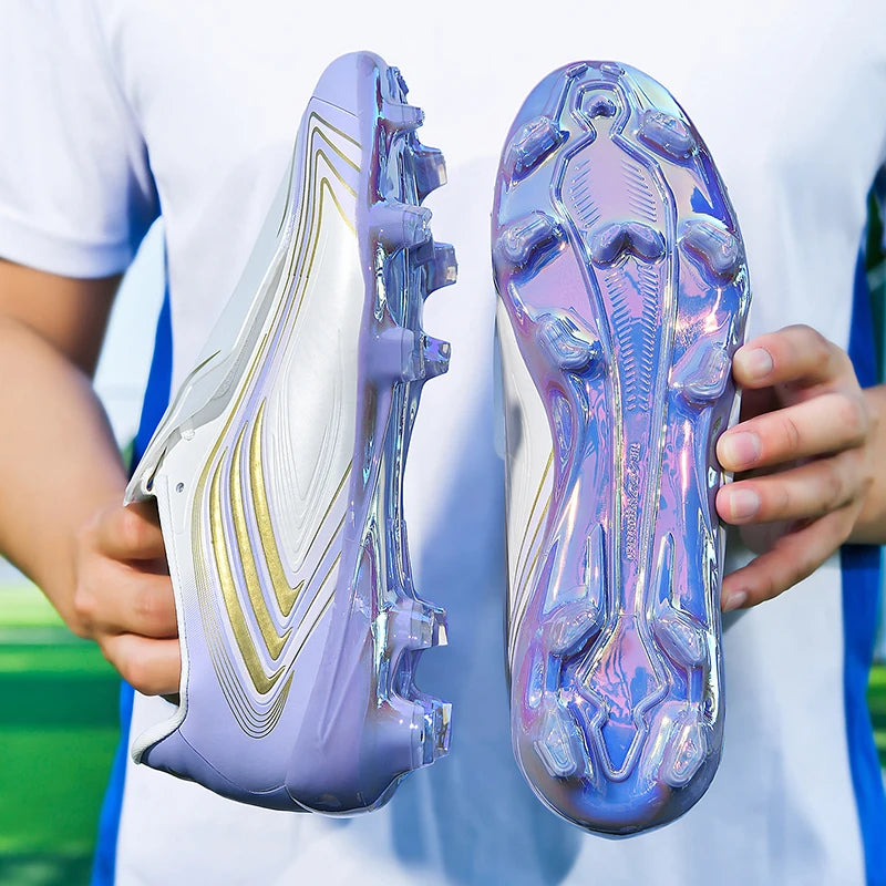 Nouvelles chaussures de football pour hommes, crampons pour femmes, modèle unisexe pour futsal, ultra-légères, TF/FG, chaussures de football professionnelles de haute qualité pour jeunes, baskets.