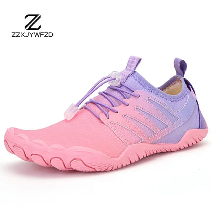 Zapatos acuáticos unisex de secado rápido con drenaje para vadeo, playa, deportes acuáticos, natación, yoga, buceo, surf y uso barefoot