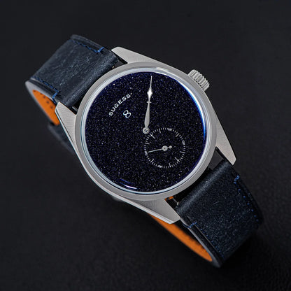 Sugess Watch of Men Automatic Mechanical Wristwatches ST1721 Movement Luminous Simple Fashion Clock Waterproof Glass S451 New