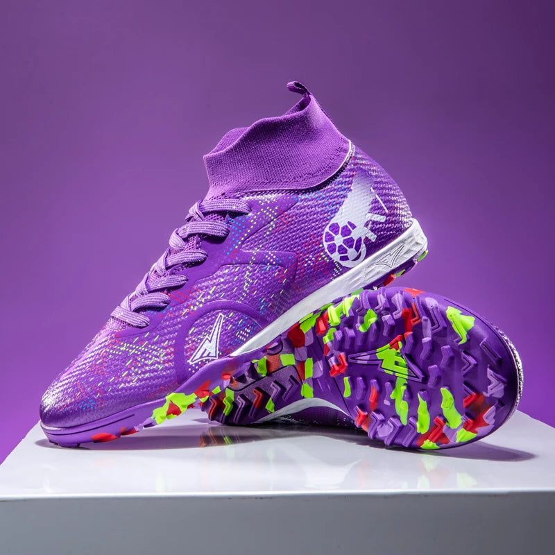 Men Soccer Shoes Breathable Football Boots Futsal Ultralight Professional Training Sneakers Unisex Grass Cleats Match Sport