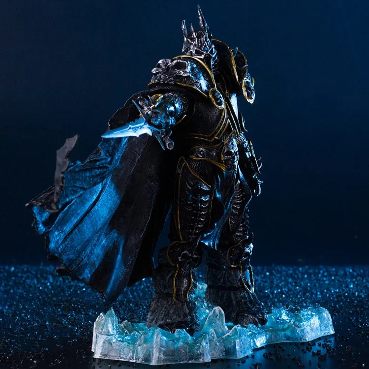 36cm herní periferie World of Warcraft, 7. král lichů Illidan Stormrage, anime figurka, model, dekorace na stůl, dárky, hračky pro děti