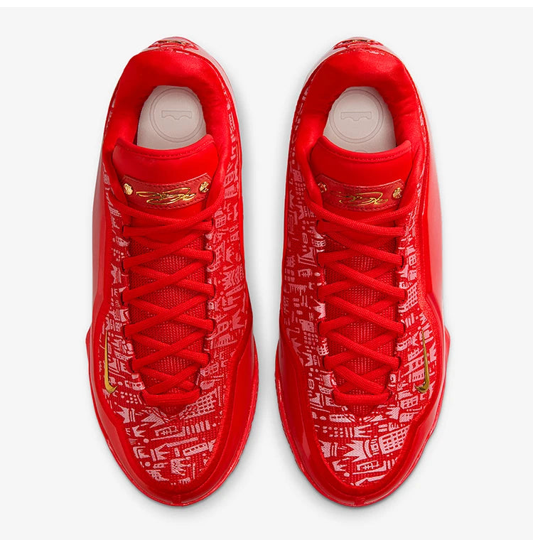 Nike genuine Winter Men's Fashion Shock Absorption Wear-resistant Basketball Shoes IH1514-601