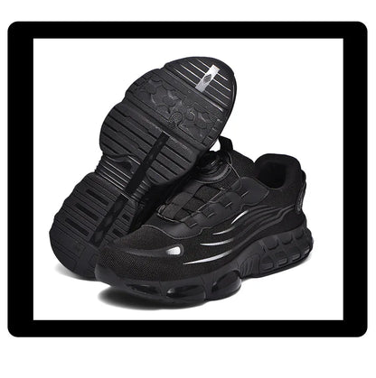 Chaussures de sécurité indestructibles à bout en acier, antidérapantes, résistantes à l'abrasion, chaussures de travail pour hommes, baskets robustes et confortables, neuves