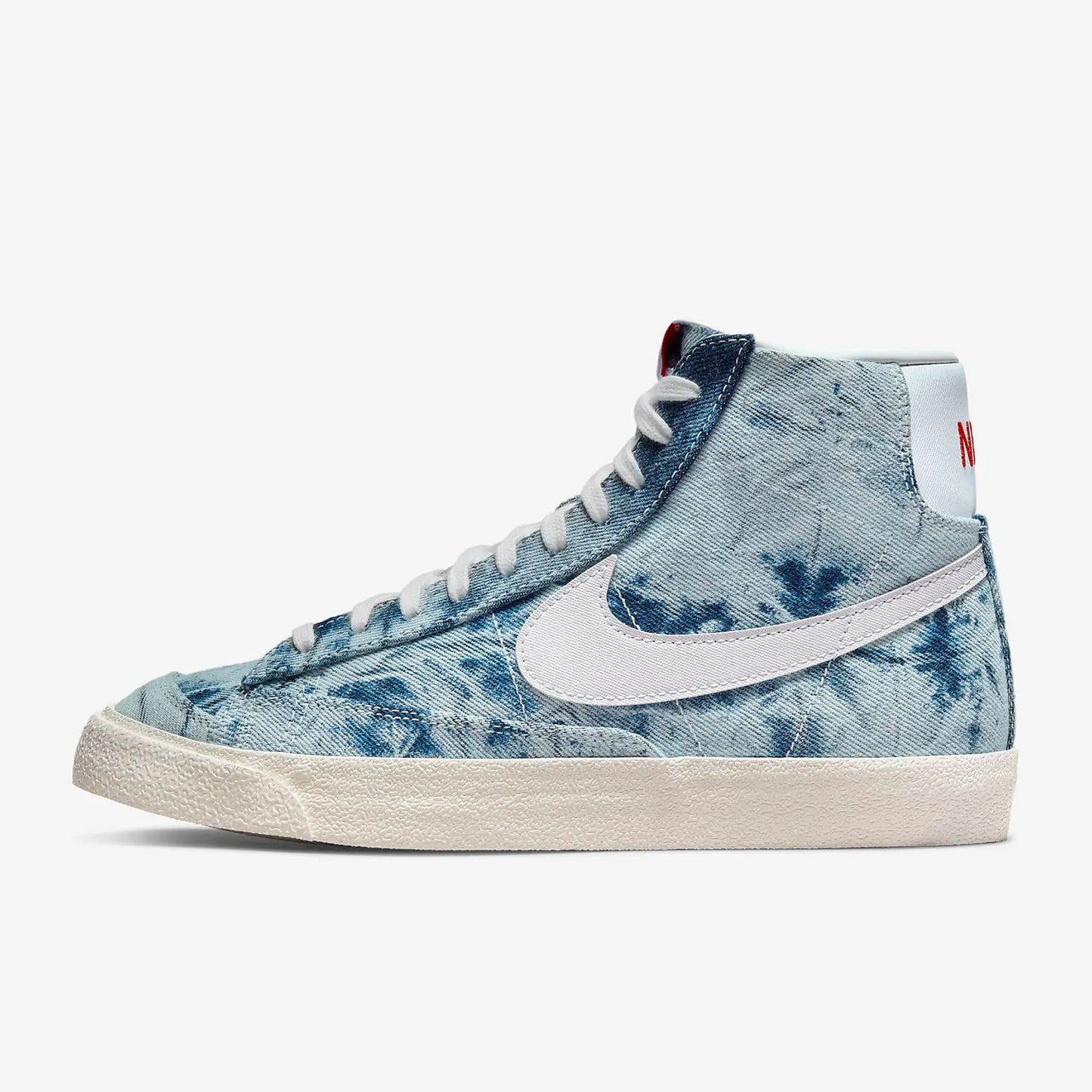 Nike Produto Genuíno Blazer Mid '77 Sapatilhas de Skate Retro Cano Alto para Mulher DV2182-900
