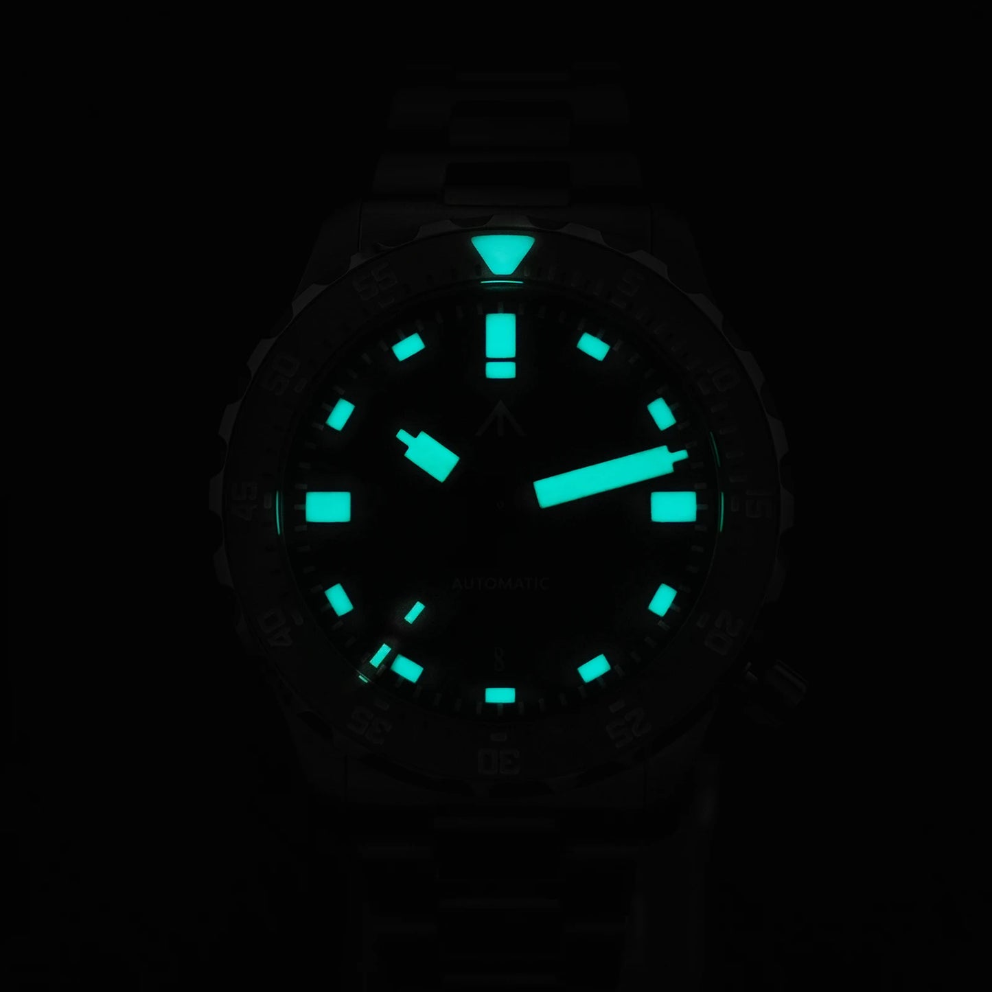 Militado ML20 39mm Men Watch PT5000 Automatic Movement Sapphire Luminova Watches Stainless Steel 200m Waterproof Wristwatch