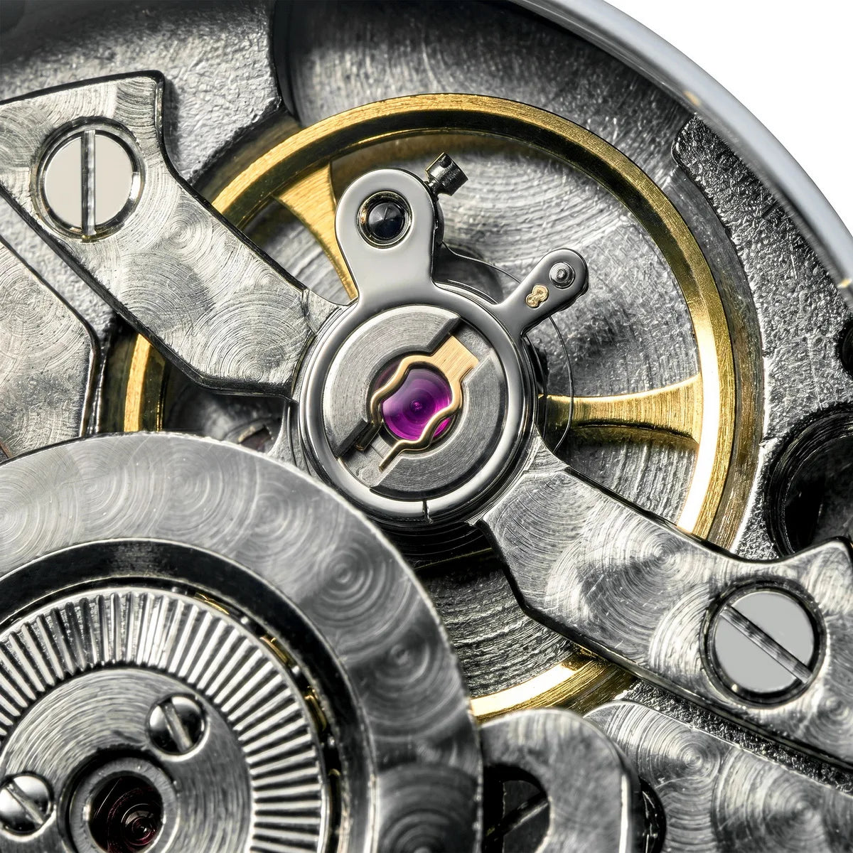 Automatic Man Watch Moon-Phase ST2528 Movement Waterproof Mechanical Wristwatches Sapphire Crystal Titanium Dials Clock S401 New