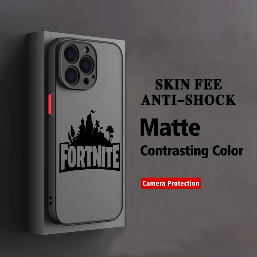 Hot Game F-Fortnite Phone Case For Samsung Galaxy A17 A07 A06 A56 A36 A26 A55 A14 A05 A15 A24 A25 A73 A04 A40E A25 A24 4G 5G