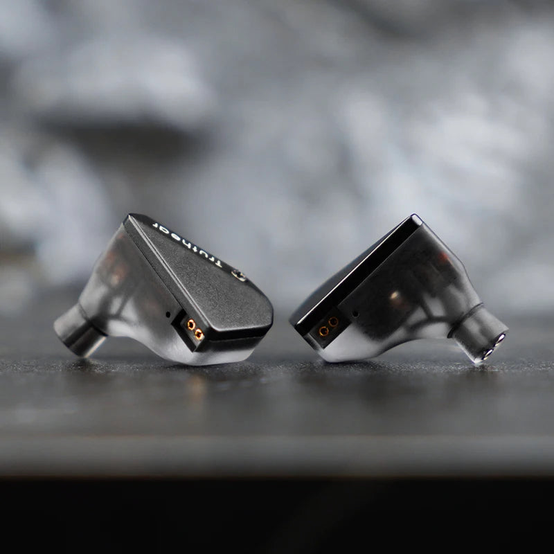 Auscultadores com Fio Híbridos Truthear HEXA 1DD+3BA – Auriculares In-Ear Monitor IEM de Alta Fidelidade com Cabo Banhado a Prata 0.78 2Pin