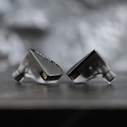 Auscultadores com Fio Híbridos Truthear HEXA 1DD+3BA – Auriculares In-Ear Monitor IEM de Alta Fidelidade com Cabo Banhado a Prata 0.78 2Pin