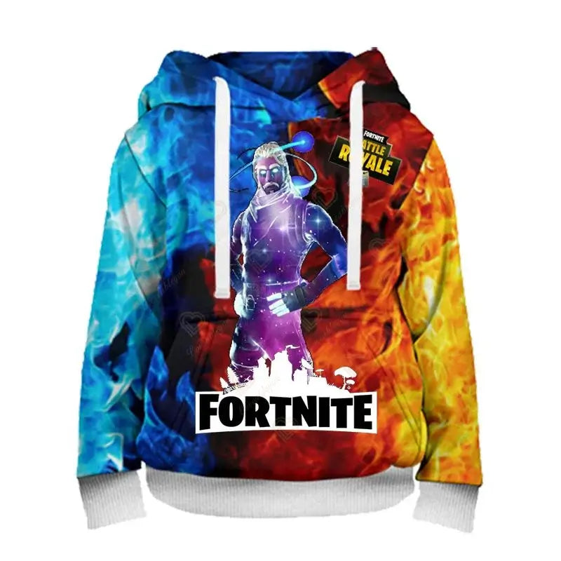 Fortnite Men Hoodie Fashion 3D Print Sweatshirt Battle Game Hoodies Boys Girls Hip Hop Hombre Casual Outerwear