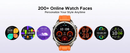 DOOGEE ANYWISE W1 PRO AI Smart Watch 1.43" AMOLED Display 5ATM IP68 Water Resistance GPS Tracking Sport Watch with Offine Maps