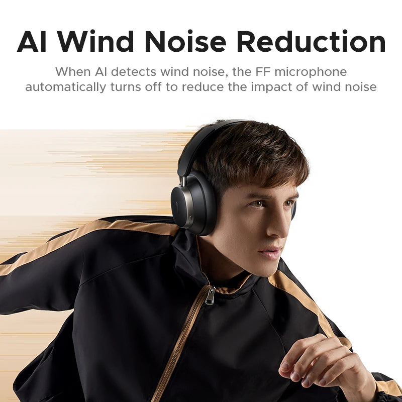 Auriculares inalámbricos UGREEN Studio Pro con ANC de 48dB – Auriculares circumaurales Bluetooth 6.0 Hi-Res LDAC con 120H de autonomía