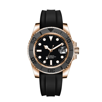 Customized Logo Men's Mechanical Automatic Wristwatch NH35 Movement 40mm Dial 100M Waterproof Sapphire Glass DIY Corgeut