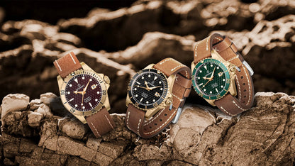 Boderry Seaturtle Titanium Diver Watch Men Luxury Bronze Watches Automatic Mechanical Wristwatch Sport 200M Waterproof Luminous