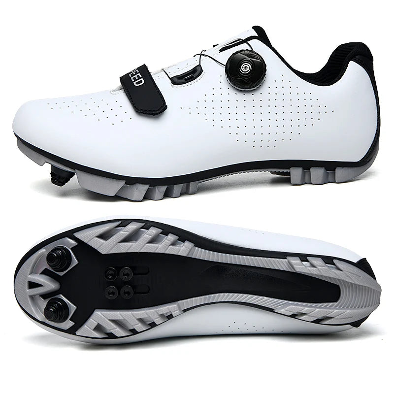 Cycling Sneakers Breathable MTB Shoes Men Women Trail Mountain Bicycle Riding Shoes Sport Road Bike Shoes Spd Pedal Cycle Shoes