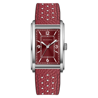 Specht & Söhne New fashion 28MM Square Watch For Men VH31 Movt Sports Watches Blue Stainless Steel Sapphire Crystal Waterproof