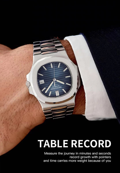 Specht & Sohne New Men's Watch Luxury Blue Sapphire Glass Japan Miyota 8215 Automatic Mechanical Stainless Steel Relogio Masculino
