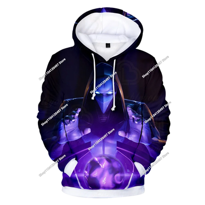 2025 3D New Children's Anime Fortnite Printed Sweater Series Pullover Generation Trend Brand Hoodie Gift