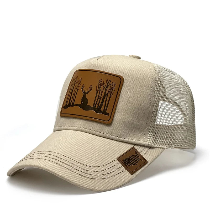 Módní kožené luxusní baseballové čepice pro ženy a muže, sportovní kšiltovky, čepice typu snapback, sluneční klobouky, gorry pro muže, designové trucker čepice, pánské čepice