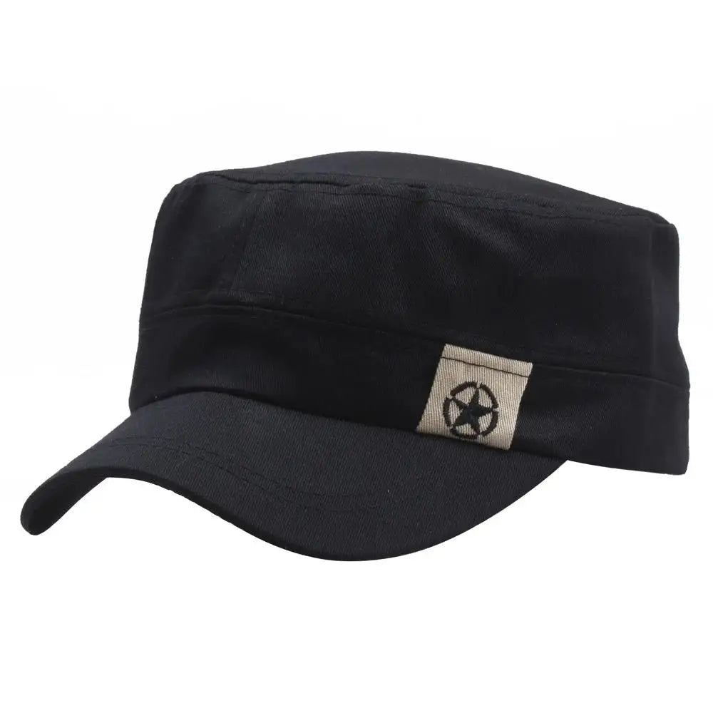 Practical Top Army Baseball Cap Women Spring Solid Cotton Military Tactical Snapback Male Outdoor Sport Militar Sailor Hat