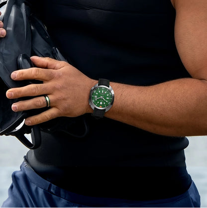 BERNY 20ATM Diver Watch For Men Mechanical Miyota 8215 Sapphire Sports Diving Luminous Anti-collision Crown Dual Crown Men Watch