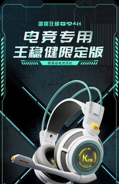 Somic G941 Wired Headphones Gamer Headphone Denoise Gaming Headphone Custom With Microphone Headsets 7.1 Stereo Sound Headset