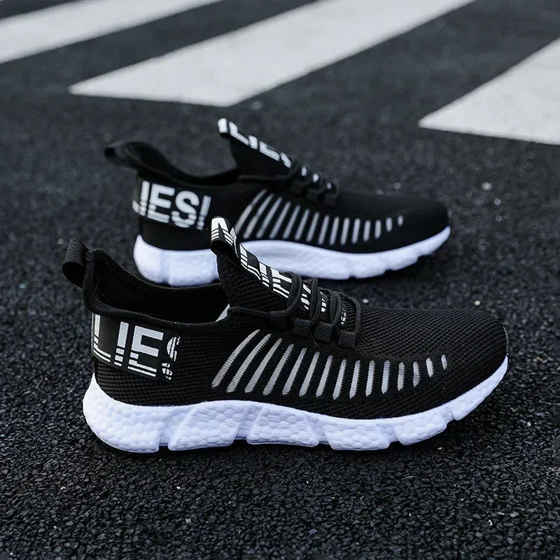 Summer Men Sneakers Lightweight Breathable Mesh Outdoor Casual Shoes Fashionable Tennis Training Shoes Men's Shoes Free Shipping