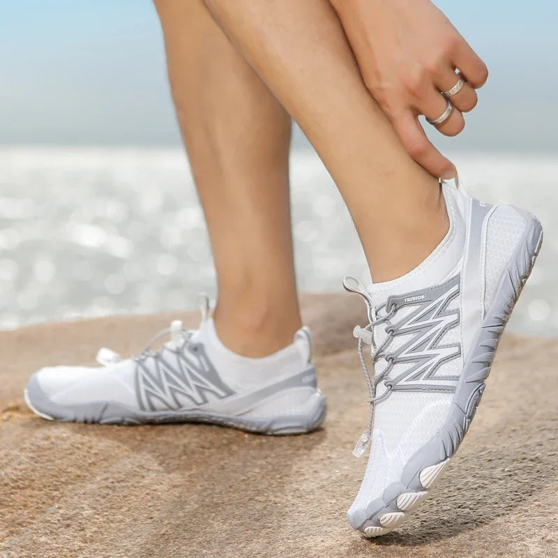 Women's Water Shoes Barefoot Shoes Men's Aqua Swimming Shoes Quick Dry Footwear for Beach Gym
