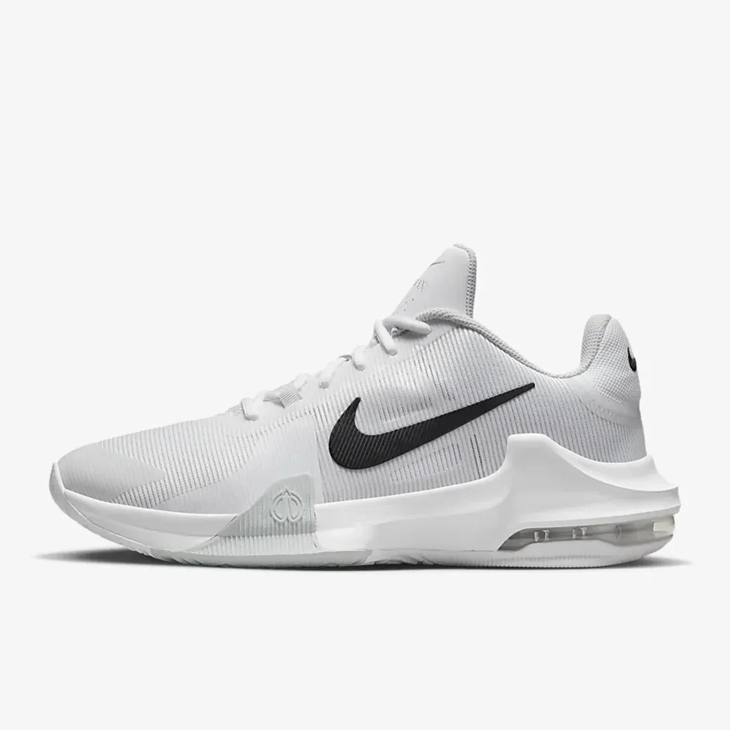 Nike Oficial Genuíno Air Max Impact 4 — Sapatilhas de basquetebol almofadadas para homem DM1124-100