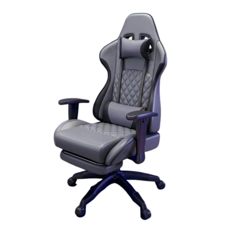 Sedia gaming ergonomica girevole, comoda sedia per computer, moderna sedia elastica da ufficio per la casa, executive, resistente e traspirante, mobili Furniture