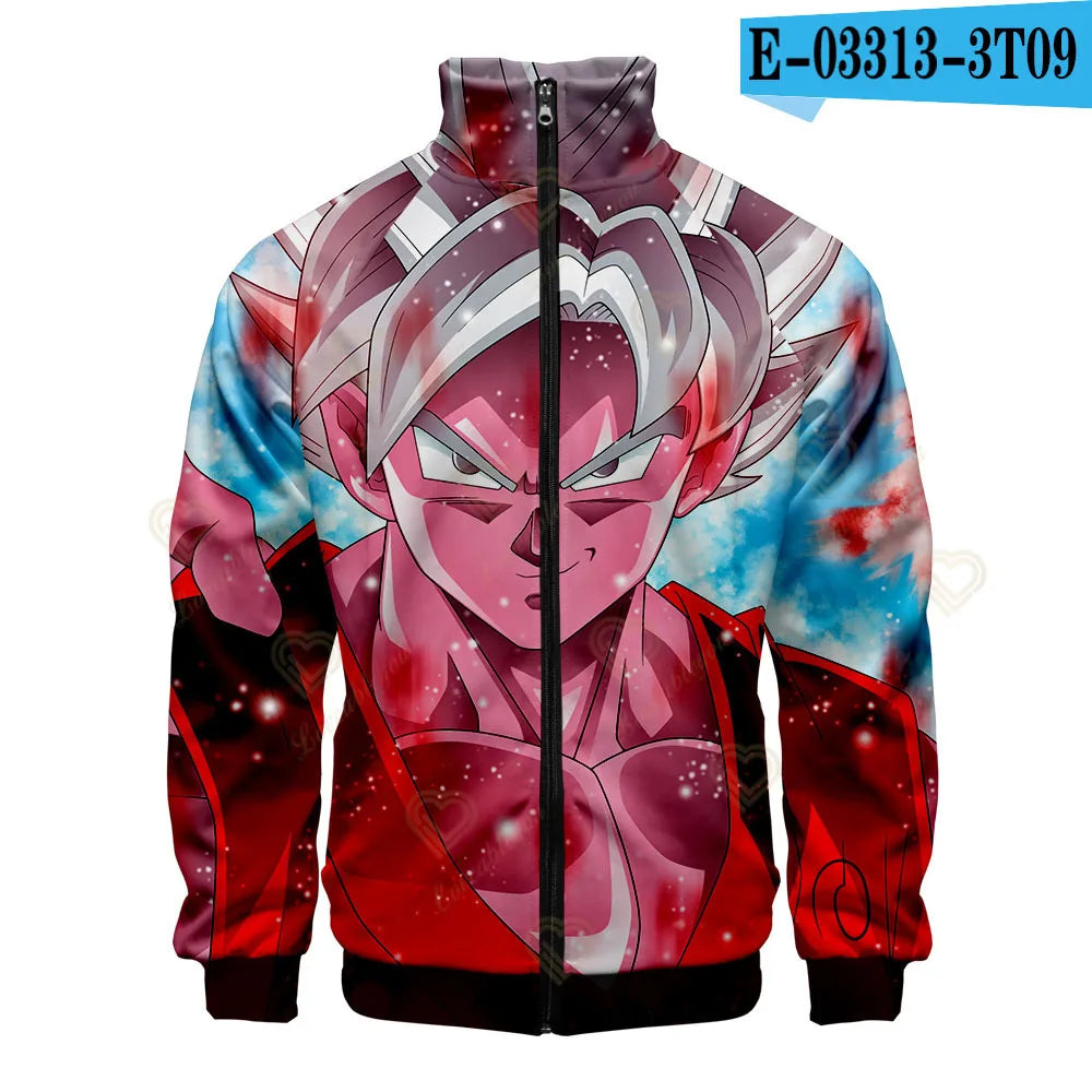 Dragon Ball Goku Hoodies Kids Boys Sweatshirts Anime Clothes Costume Hoody Gohan Beerus Pullovers Men Women Tracksuits Tops